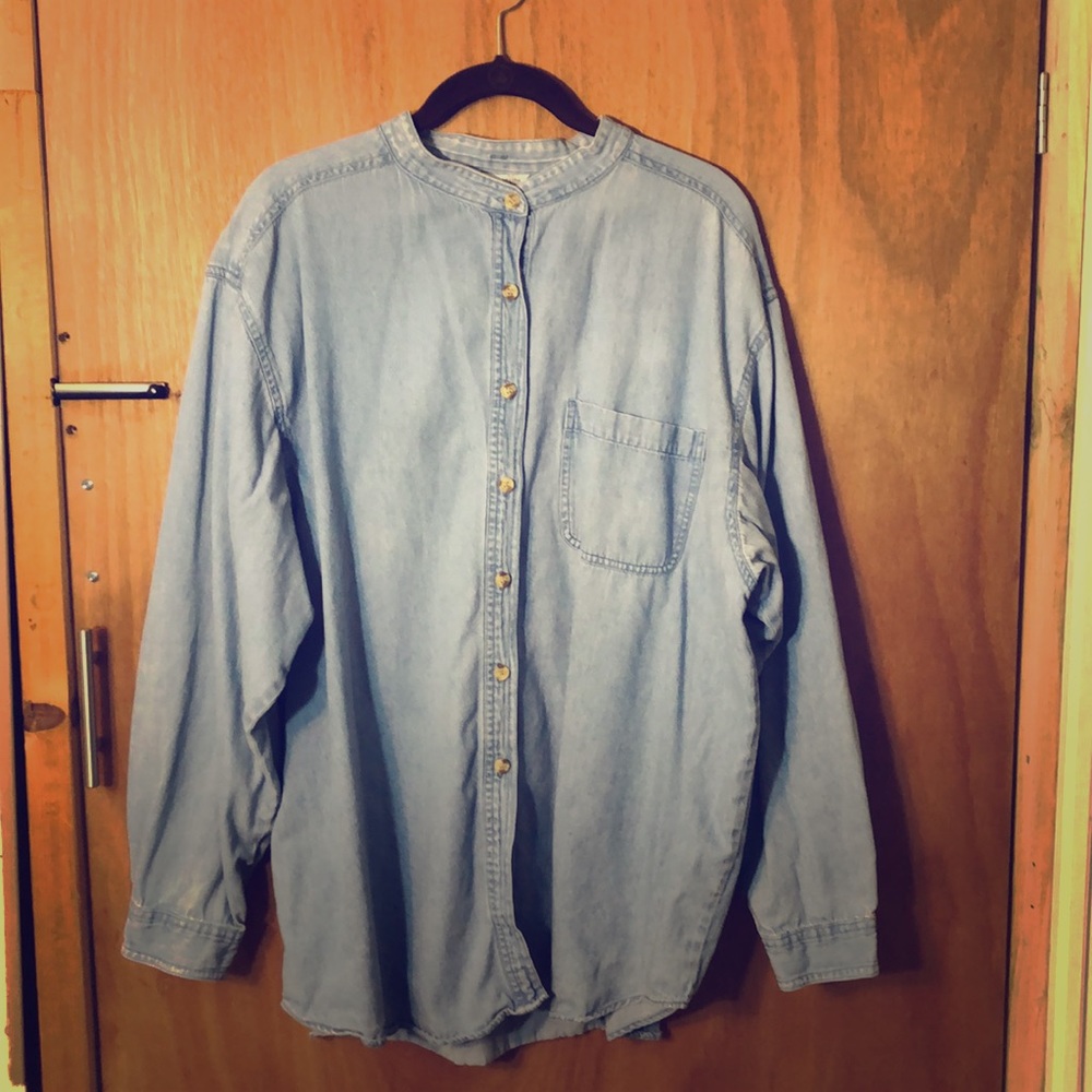 Denim Button-Up - Picture 1 of 1